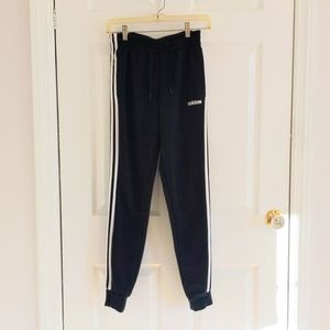 Adidas Black Joggers Sweatpants XS
